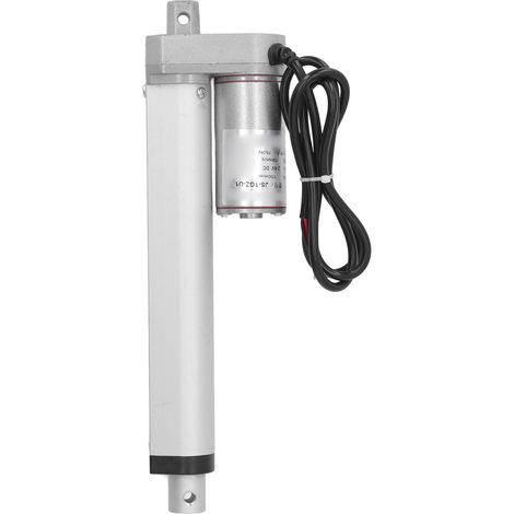 Actionneur linéaire électrique 750 N, engrenage métallique, engrenage blanc 24 V, pour fauteuil de massage et canapé électrique. Course de 150 mm. (1/5)