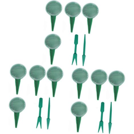 3ensembles Outils De Jardinage Créatifs pour Transplantation De Plantes Kit De avec Distributeurs Et Dibber Couleur Aléatoire pour Succulentes Et Pépinières (1/5)