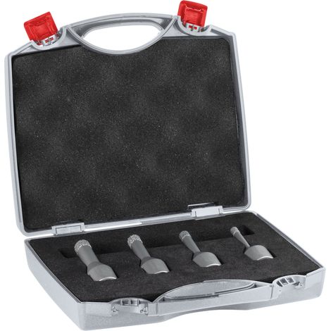 Bosch – Coffret de 5 forets diamantés M14 Ø6/8/10/12mm pour béton – Technologie de brasage sous vide – 2607017579 (1/10)
