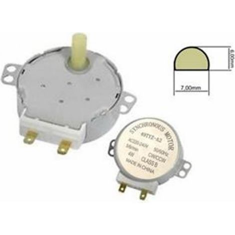 Motorino motore piatto rotante forno microonde rotante alberino 17mm 4 watt