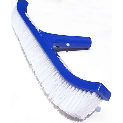 Spazzola per piscina da 18 pollici, spazzola per il fondo della piscina, strumento per la pulizia della piscina, spazzola per le pareti della piscina, accessori per piscina, spazzola in gomma per pisc (1/5)