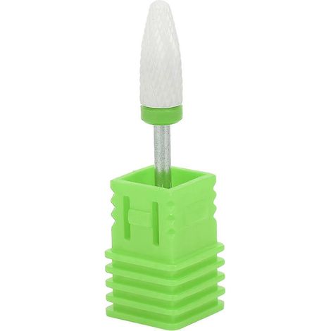 Nagelbohrer-Aufsatz in Maiskopfform, elektrische Schleifmaschine, Zubehör, leicht und tragbar (Bote verte)