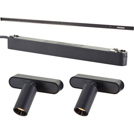 Faretto da interno Spectek g30072 2 faretti regolabili nero