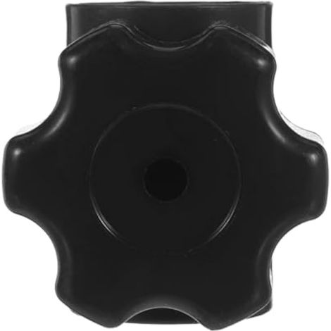 Connecteur de Mat de Parasol en Plastique Noir, Compatible Diamètre 32mm et 28mm, pour Réparation et Fixation Précise sur Terrasse Extérieure et Pique-niques (1/5)