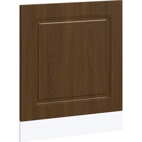 Maison Exclusive - Panneau de lave-vaisselle Kalmar chêne marron 60x1,5x57 cm