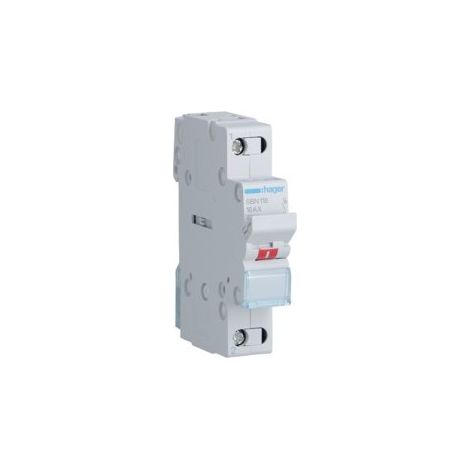 Interrupteur-sectionneur modulaire 16A 1P SBN116 (1/2)