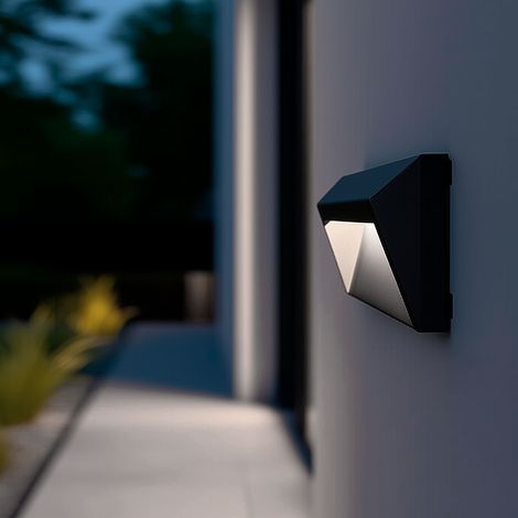 Segnapasso LED da Superficie Chester IP65 2W Grigio 6000K Bianco Freddo