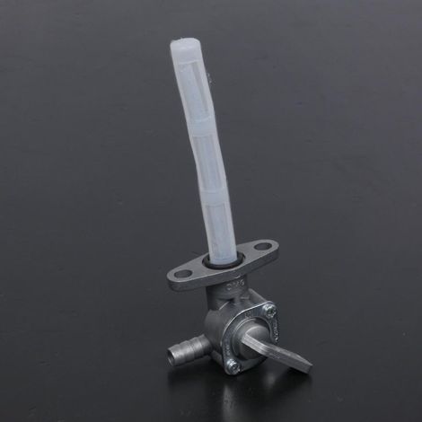 Robinet réservoir essence Buzzetti 3 positions sortie gauche 8mm (1/2)