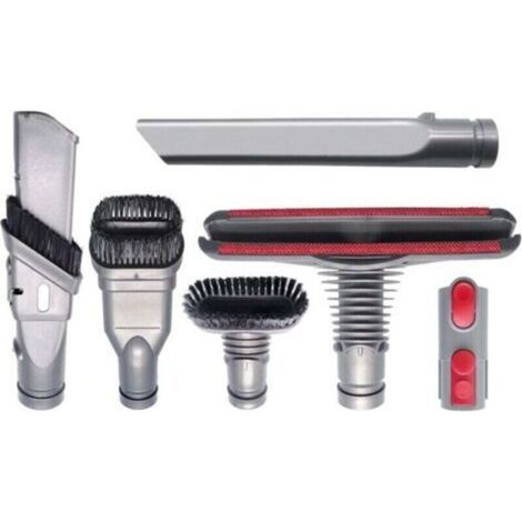 Brosse Kit Accessoires pour Dyson V8 V7 Aspirateur avec Adaptateur,Total Clean Pièces pour Dyson V6 DC45 DC35 DC52 DC29 DC62 DC33 DC34 etc (1/4)