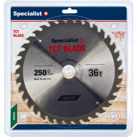 Lame de scie Specialist Wood 250x1 8x32 mm Z36