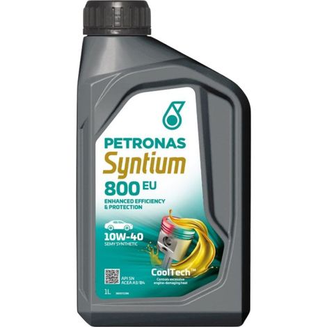 Huile moteur 10W-40 Syntium 800 EU 1L PETRONAS