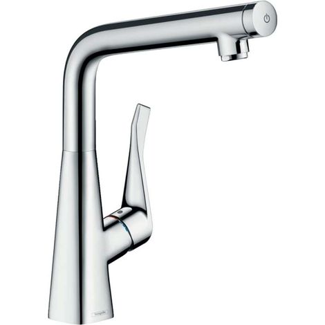 hansgrohe Metris Select Einhebel-Küchenmischer 320, 1-jet, (1/5)