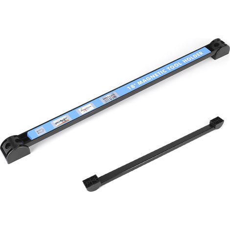Étagères de rangement magnétiques pour outils, bande de connexion pour garage/atelier, 45,7 cm (18 po) (1/5)