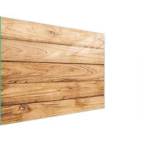 Planche à découper en verre 30x22 bois (1/5)