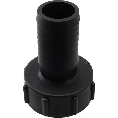 IBC-Tankadapteranschluss mit 12 34 1 2 Grobgewinde für Wasserschläuche und IBC-Beutelentwässerungsanwendungen (38 mm)