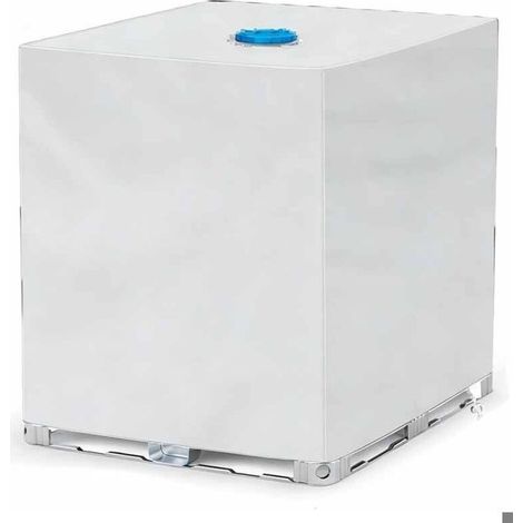 Bâche de réservoir d'eau,Bache pour Cuve 1000 L IBC,Anti-poussière Anti-UV Anti-Pluie(116x100x120cm),L'supérieure 30cm. (1/5)