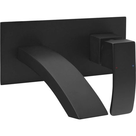 Sapho Ginko - Unterputzarmatur mit Einbaukörper, schwarz matt 1101-07B (1/4)