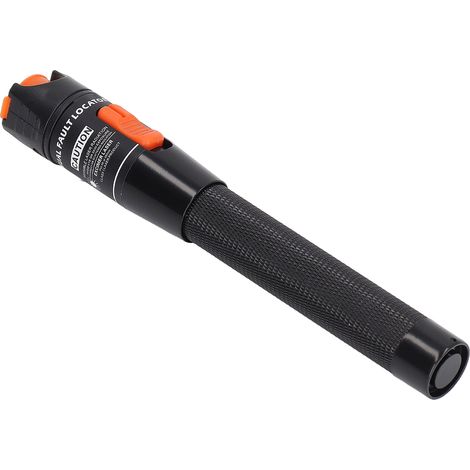 Schwarzer Glasfaser-Fehlerortungsgerät mit rutschfestem Griff, ergonomischem Design, rotem Lichtstift-Tester HT 10 (mehr als 10 mW) (1/5)
