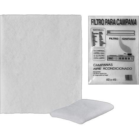 Filtre en manteau pour hotte universelle 60x45 cm