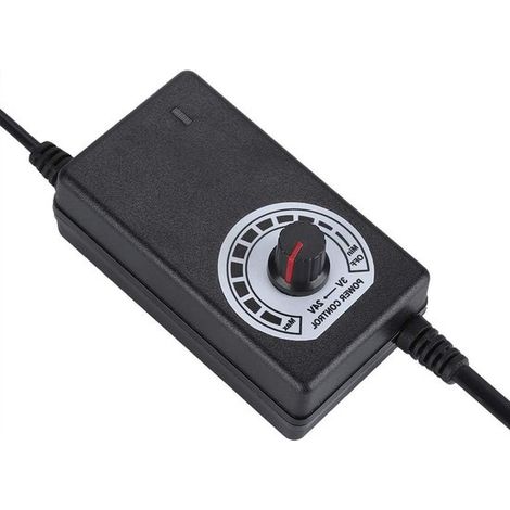 Adattatore di alimentazione da 24 W 3-24 V per illuminazione a LED, ventilatori elettrici e dispositivi digitali con spina europea. (1/5)