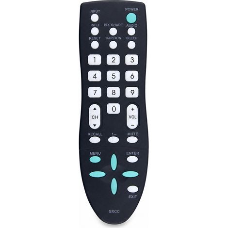 Telecomando TV compatibile con Sanyo, modello GXCC (1/5)