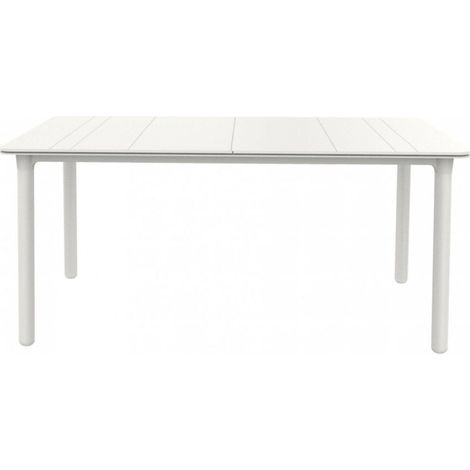 Garbar – Table rectangulaire de jardin 160x90 cm – Polypropylène résistant aux intempéries – Protection UV – Pour 2 à 4 personnes