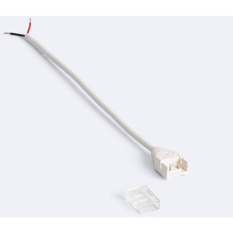 Connettore Hippo con Cavo per Striscia LED SILICONE FLEX SMD & COB Larga 10mm 10 mm