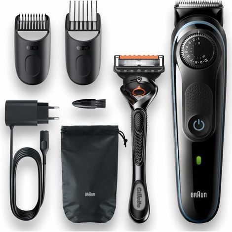 Tondeuse à barbe Braun BT5341 + rasoir Gillette Fusion 5 ProGlide (1/5)