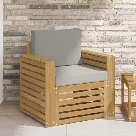vidaXL Ensemble de canapés d'extérieur Polyester Blanc (1/5)