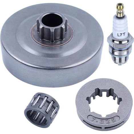 .325 "7 Dents Chaîne Conduire Tambour d'embrayage Pignon Roulement à Aiguilles Kit pour Stihl MS170 MS180 MS210 MS230 MS250 023 025 018 Tronçonneuse (1/4)