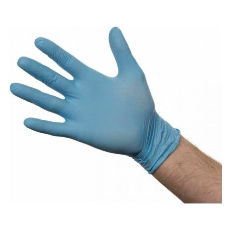 GUANTE GS0035-UNICARE SOFT NITRILE BLUE T-XL (100U) - NITREX