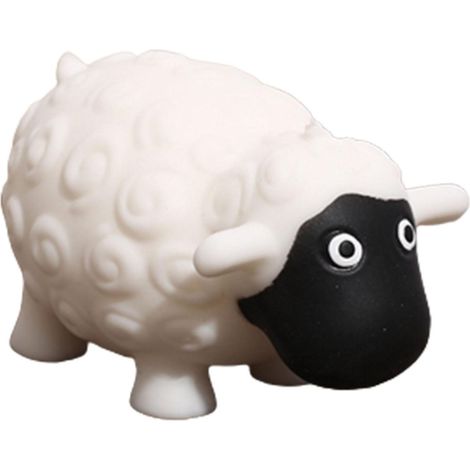Jouet anti-stress mignon en forme d'agneau - Jouet sensoriel original à presser - Jouet de décompression doux et compressible (1/5)