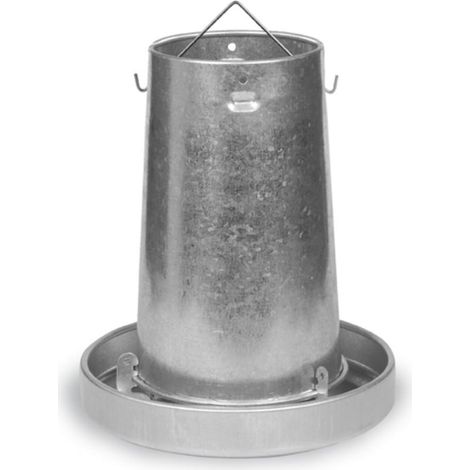 GAUN Tolva de chapa para aves - 10 Kg (1/2)