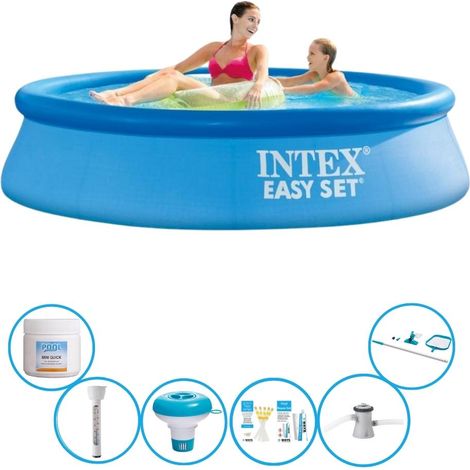 Intex Piscine Easy Set Ronde - 244x61 cm - 8-pièces S22401 (1/5)