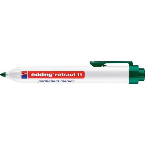 Marcador permanente Nr.11 verde Edding (1/5)