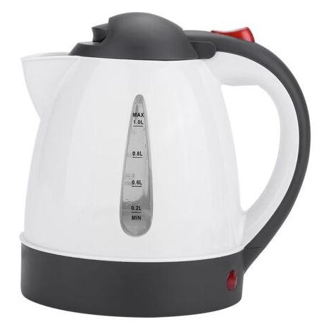 Bouilloire electriques de Voiture Portable, Bouilloire de Voyage 1000 ML 24 V Portable en Acier Inoxydable Bouilloire de Voiture Chauffe-Eau à Tasse Chauffante pour Eau Chaude Café Thé