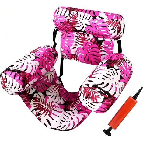 Matelas de piscine, jouets de piscine gonflables, aides à la natation gonflables, accessoires de piscine, jouets de piscine,90x40,5x61cm (1/5)