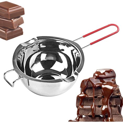 400 ml bol fusion inox – bougies, choco, beurre, fromage, caramel (1/5)