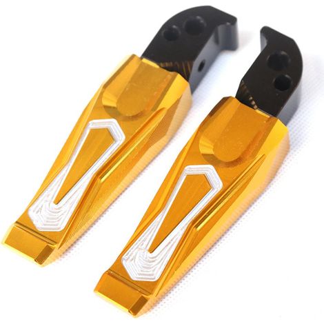 Repose-pieds passager arrière réglables pour moto T-MAX 500/530, XP500/530, MT07, FZ07, MT09 et FZ09 (1/5)