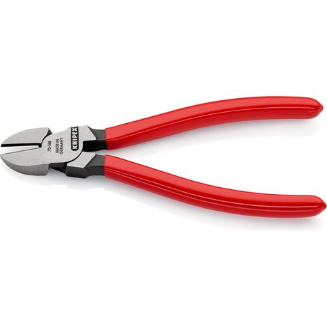 KNIPEX 70 01 160 SB Diagonal Cutter plastic coated black atramentized 160 mm