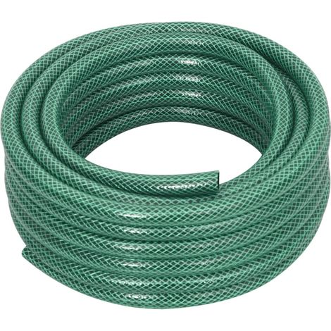 Maison Exclusive - Set Tubo da Giardino con Raccordi Verde 0,5" 10 m in PVC