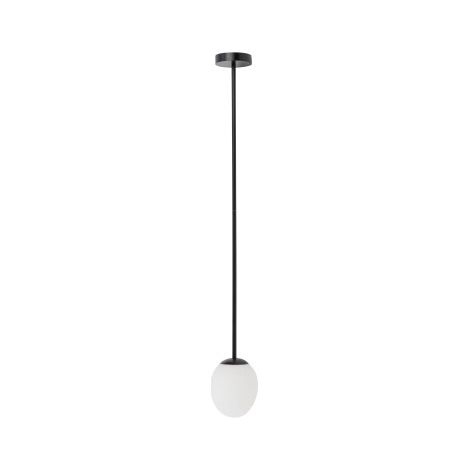 Suspension Nowodvorski ICE EGG noire Ø13 IP44 G9 25W