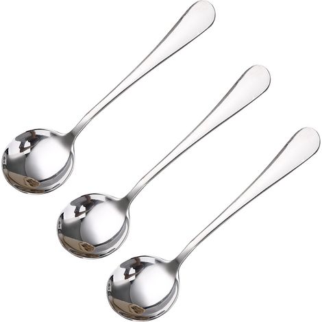 Cuillère À Soupe En Acier Inoxydable - Vaisselle Professionnelle Pour Hôtel - Lot De 1 Pièce (1/5)