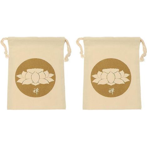 2 Stück Buddha-Klangschalen-Tasche (1/2)