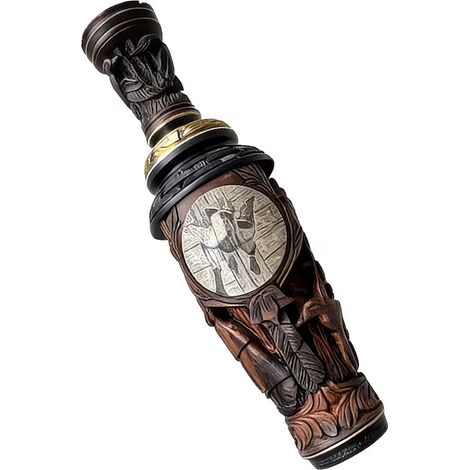 Call Canard - Son Réaliste de Canard Colvert - Pour Chasse - En Bois Dur - Portable - 1 Pièce (1/5)