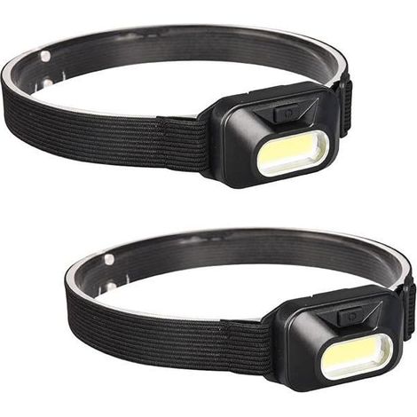 Lampe Frontale, 2 Pièces Lampe Frontale Led, Torche Frontale, Frontale Professionnel (1/4)