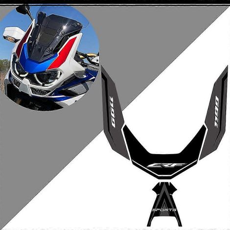 Protections latérales de réservoir pour Honda CRF1100/CRF 1100 L Adventure Adv (kit d'autocollants et de protections pour visière) - Modèles 2019, 2020 et 2021. (1/5)