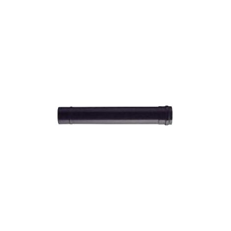 SAVE Fumisteria PN801 Tubo per Stufa a Pellet Acciaio Porcellanato diametro 8 cm lunghezza 50 cm colore Nero (1/2)