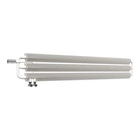 Sèche-serviette eau chaude blanc de 290mm de haut et 1740mm de large - 1172 Watt - RIB290/1740HWSVPB (1/5)