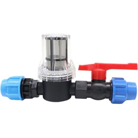 Filtre à eau facile à installer pour tuyau d'arrosage en plastique de 32 mm (32 mm) (1/5)
